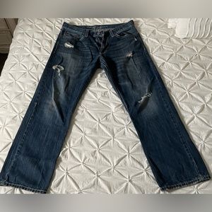 American Eagle Relaxed Straight Jeans Mens 33 x 30"